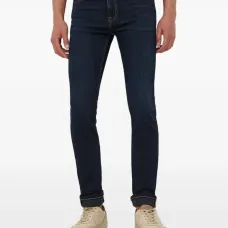 Джинсы с нашивкой-логотипом