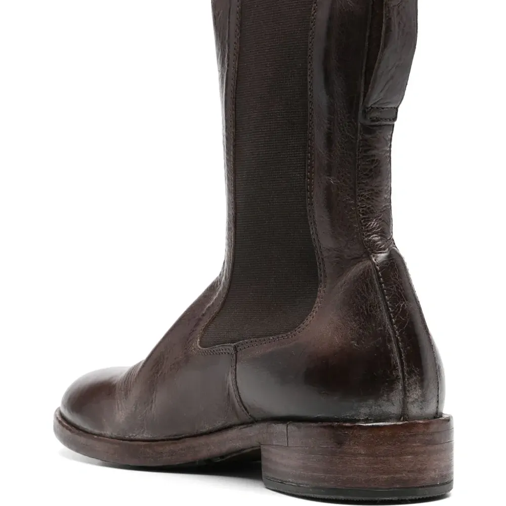 Кожаные ботинки Кожаные ботинки