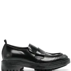 Лоферы с эффектом потертости