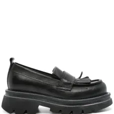 Лоферы с бахромой