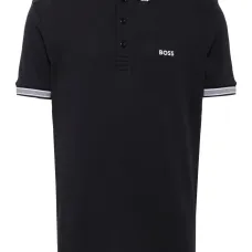 Рубашка поло с вышитым логотипом