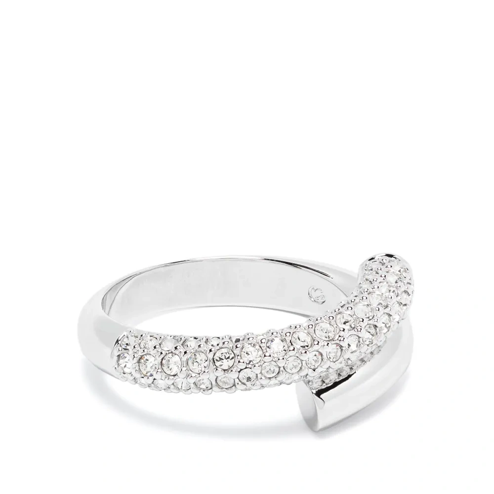 Кольцо Dextera с кристаллами