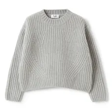 Джемпер в рубчик