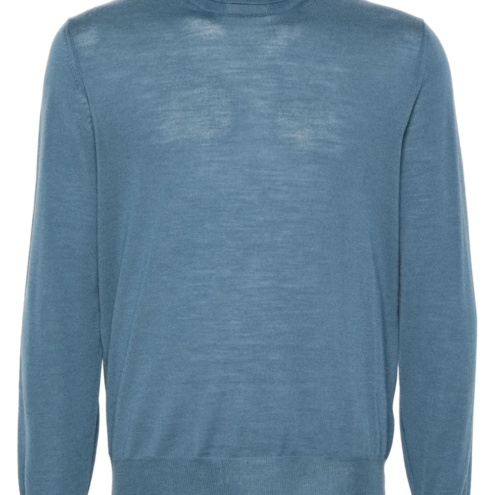 Джемпер из шерсти мериноса с высоким воротником