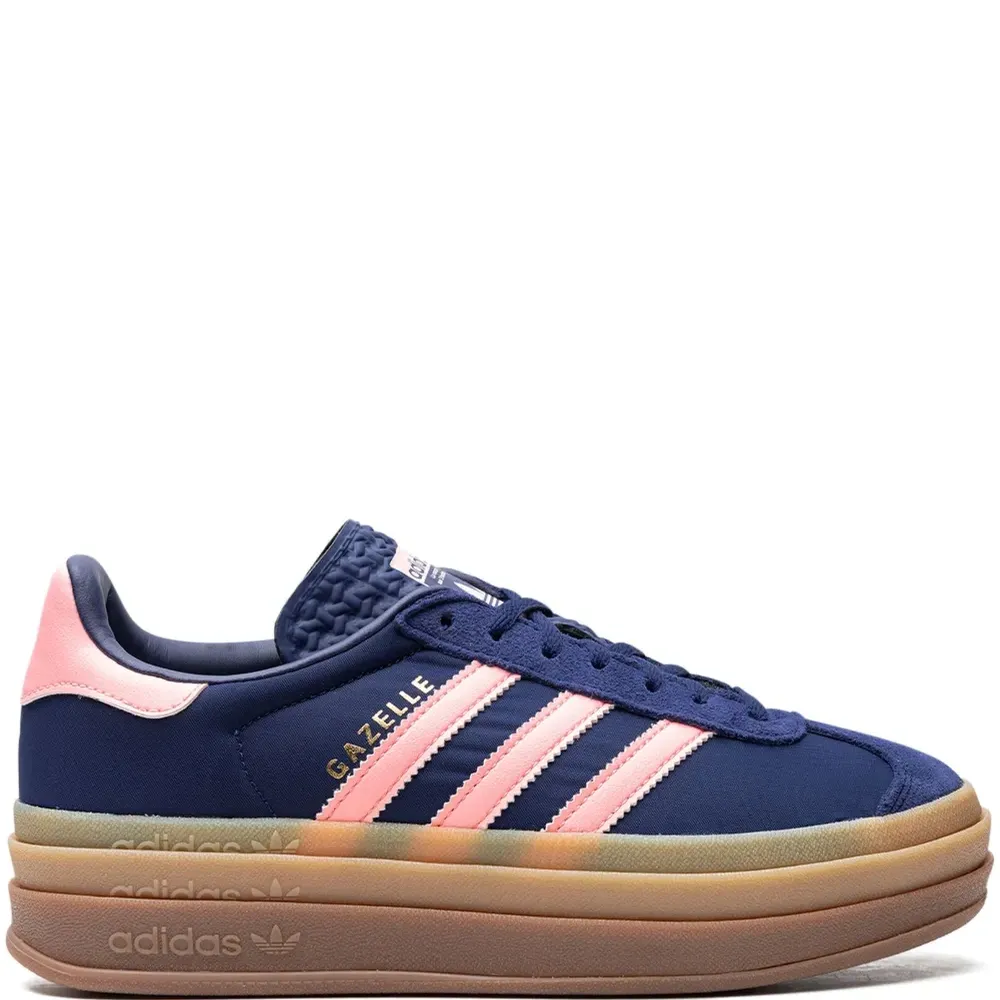 Кроссовки Gazelle Bold Dark Blue/Pink Spark