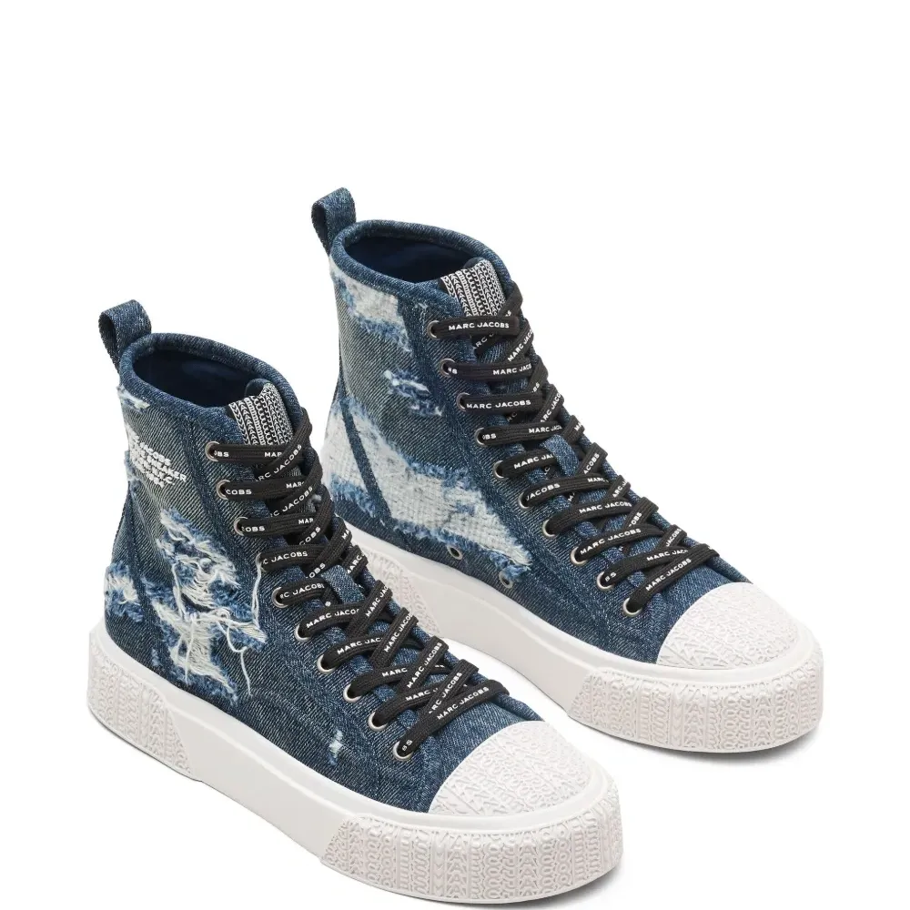 Кроссовки The Rip And Tear Denim High Top Кроссовки The Rip And Tear Denim High Top