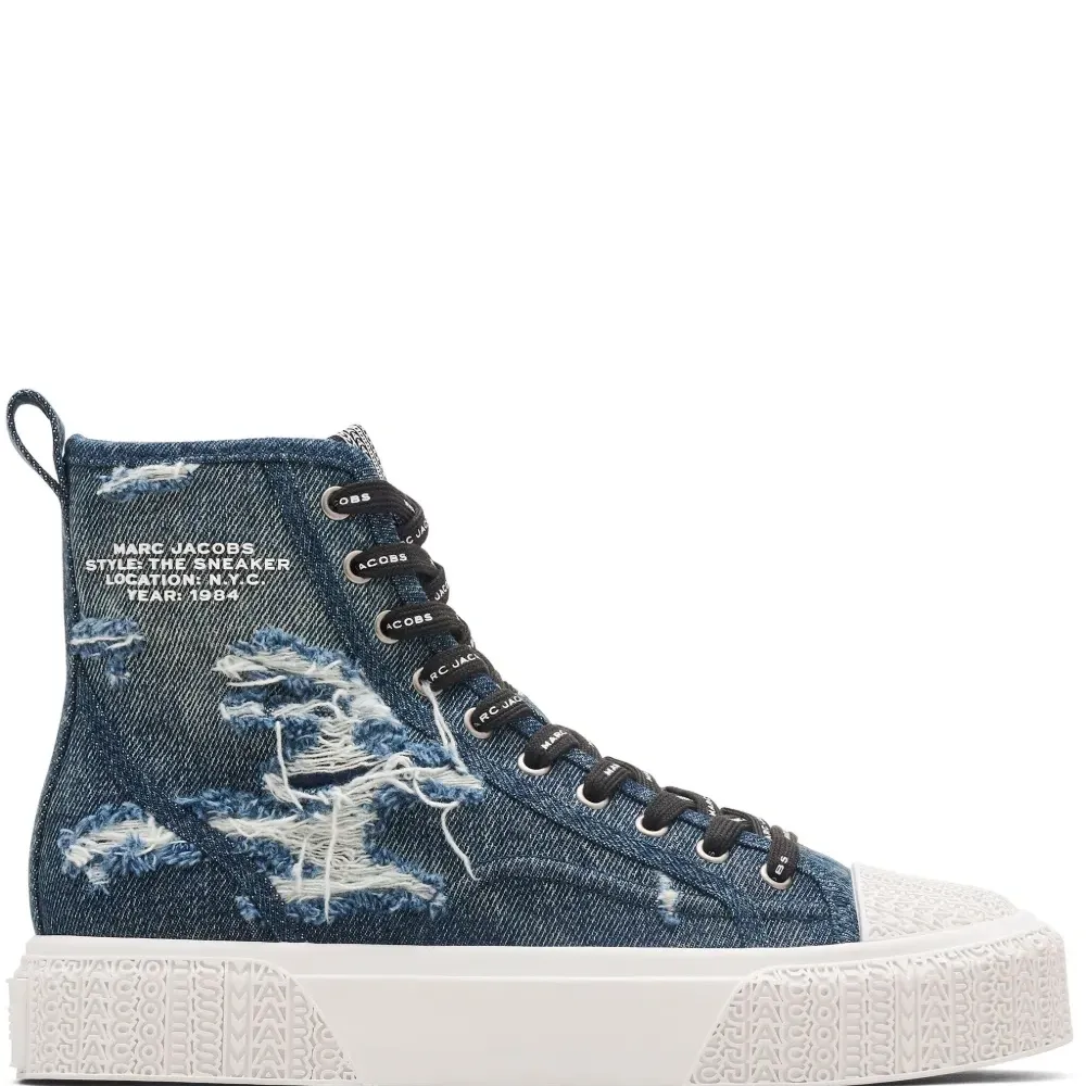 Кроссовки The Rip And Tear Denim High Top Кроссовки The Rip And Tear Denim High Top