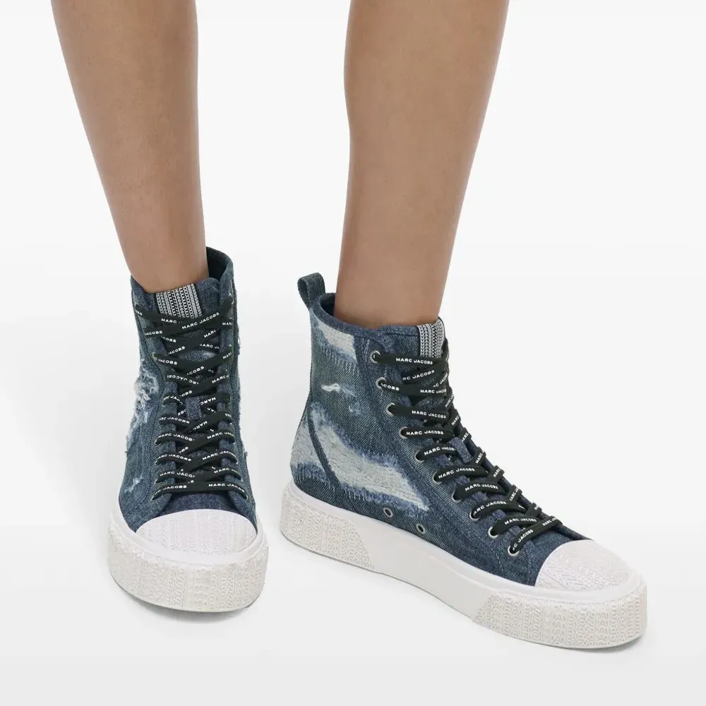 Кроссовки The Rip And Tear Denim High Top Кроссовки The Rip And Tear Denim High Top