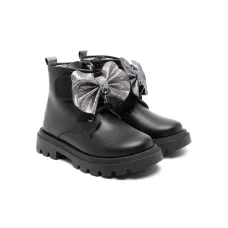Ботинки с бантами