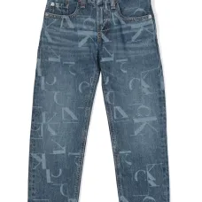 Прямые джинсы средней посадки Прямые джинсы средней посадки