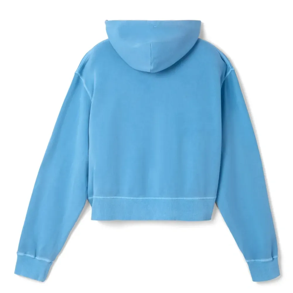 Худи с вышитым логотипом