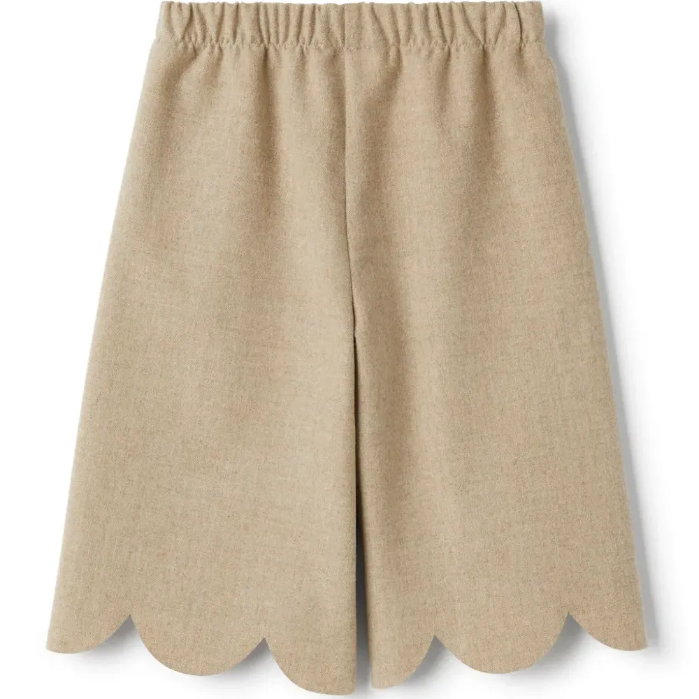 Брюки с фестонами