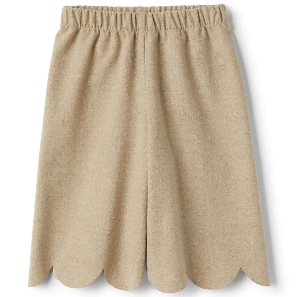 Брюки с фестонами