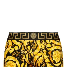 Боксеры с принтом Barocco и отделкой Greca