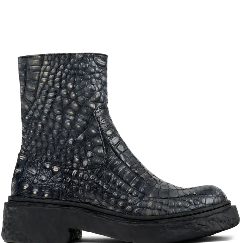 Ботинки Vámonos с тиснением под кожу крокодила