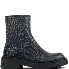 Ботинки Vámonos с тиснением под кожу крокодила