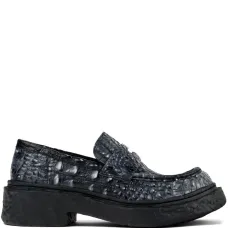 Лоферы Vamonos с тиснением под крокодила Лоферы Vamonos с тиснением под крокодила