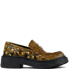 Лоферы Vamonos с тиснением под крокодила Лоферы Vamonos с тиснением под крокодила