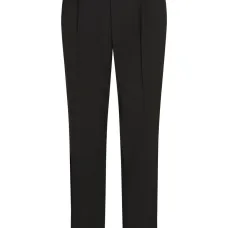 Брюки строгого кроя из смесовой шерсти