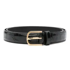 Ремень с тиснением под кожу крокодила Ремень с тиснением под кожу крокодила