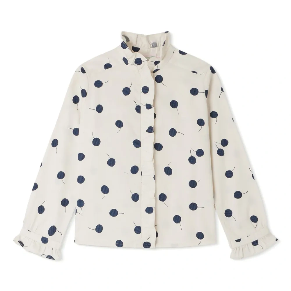 Рубашка Bree в горох