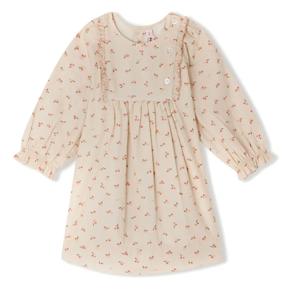 Платье из органического хлопка с принтом