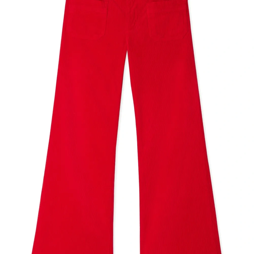 Расклешенные вельветовые брюки Junon