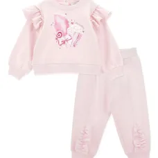 Спортивный костюм с оборками