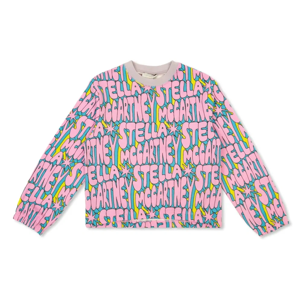 Толстовка из органического хлопка с графичным принтом