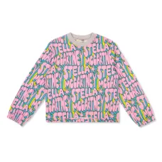 Толстовка из органического хлопка с графичным принтом