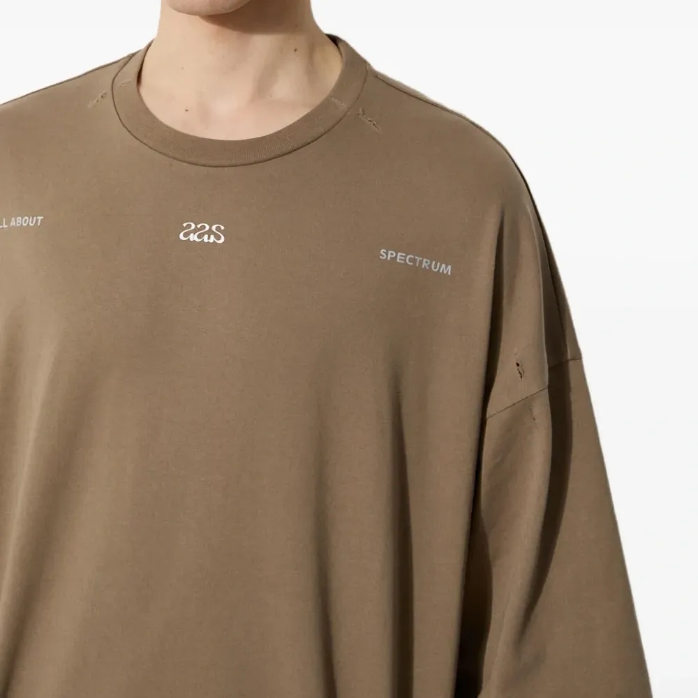 Футболка Knockout с приспущенными плечами Футболка Knockout с приспущенными плечами