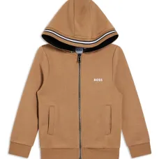 Худи на молнии с полосками Худи на молнии с полосками