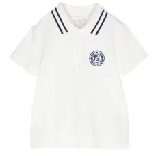 Рубашка поло с вышитым логотипом