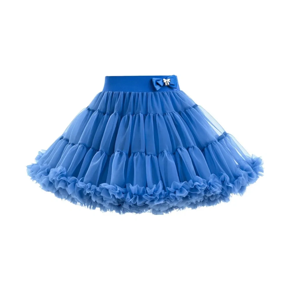 Юбка из тюля с бантом