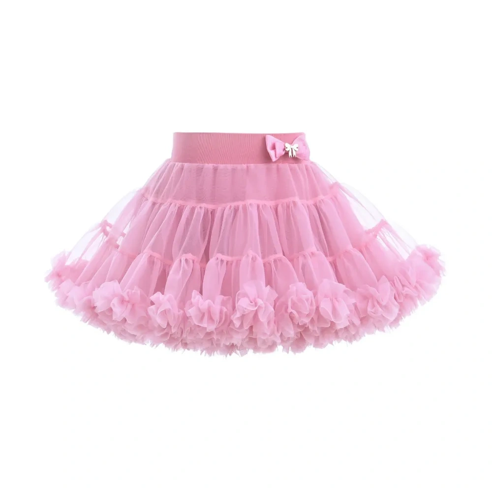 Юбка из тюля с бантом