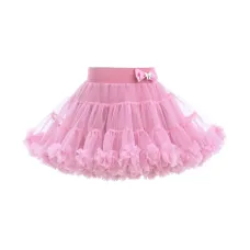 Юбка из тюля с бантом