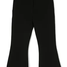 Расклешенные брюки средней посадки