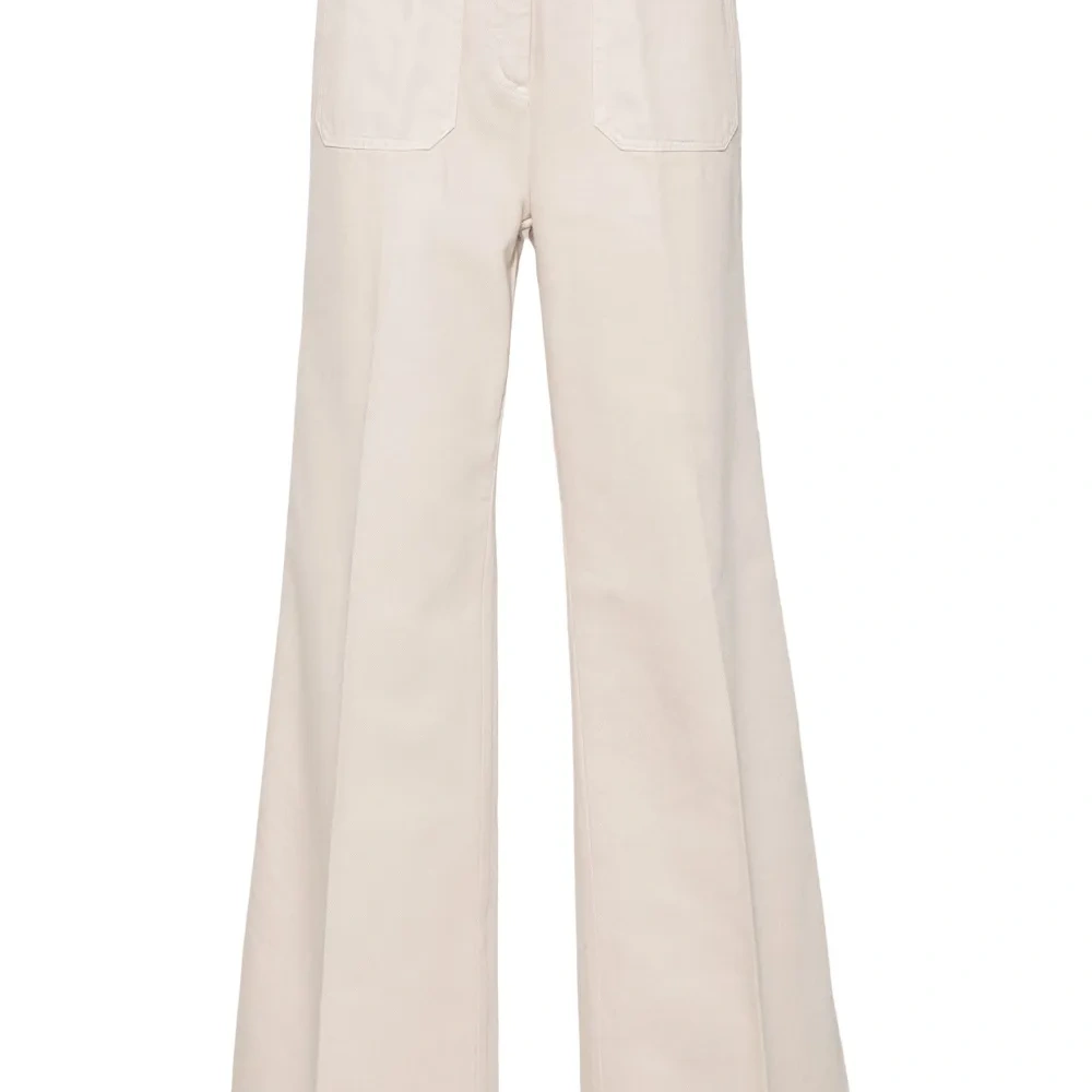 Брюки прямого кроя