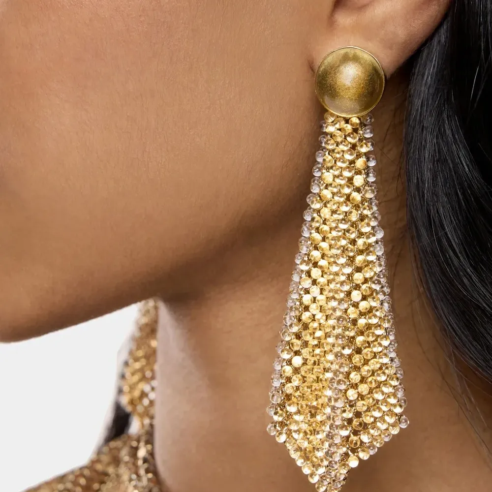 Цепочные серьги