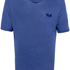 Футболка с вышитым логотипом