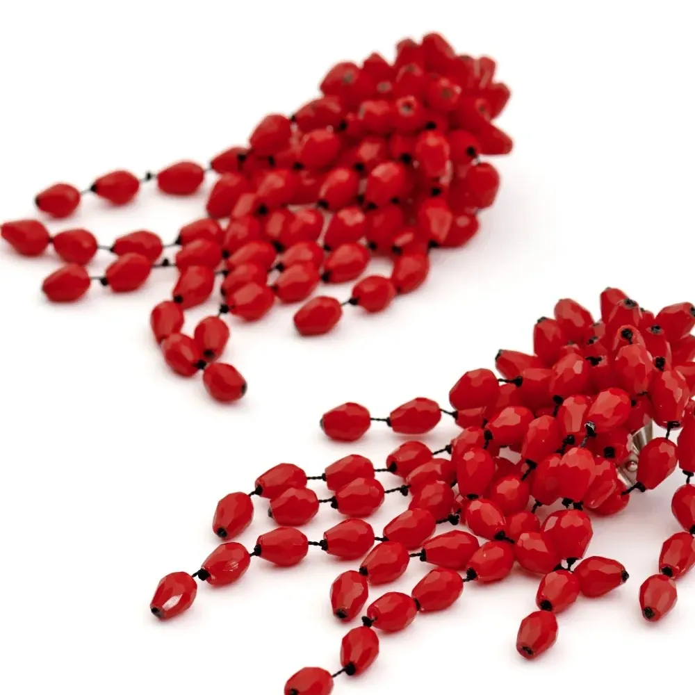 серьги-подвески Hanabi