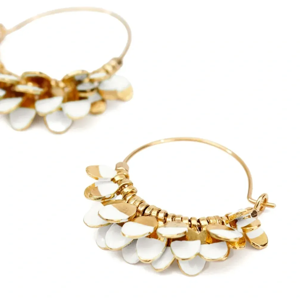 Серьги-кольца Casablanca