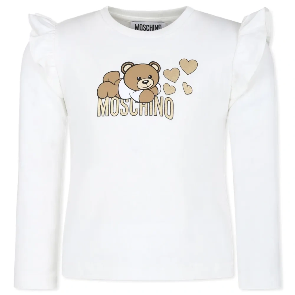 Толстовка с оборками и логотипом