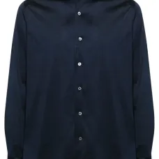 Рубашка с отложным воротником