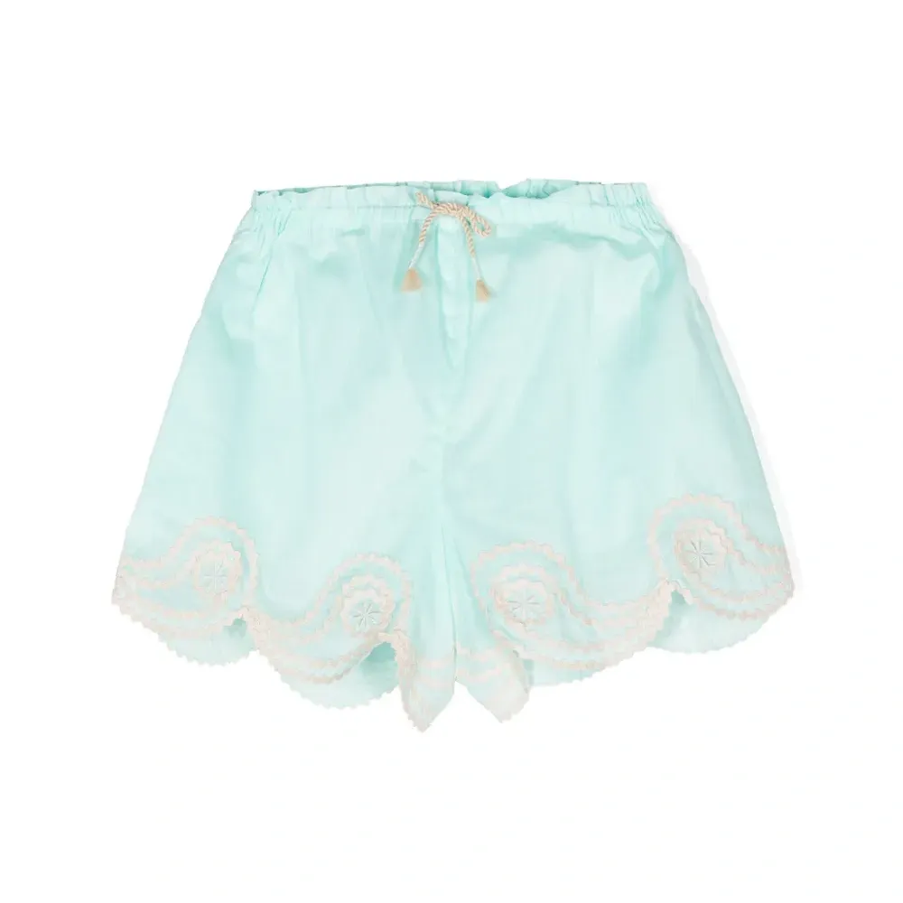 Шорты с вышивкой