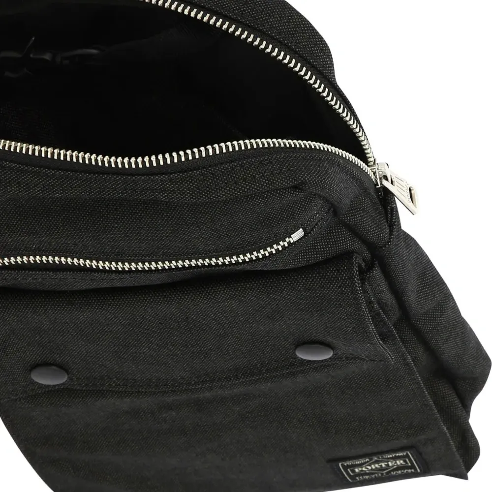 Сумка из канваса с нашивкой-логотипом