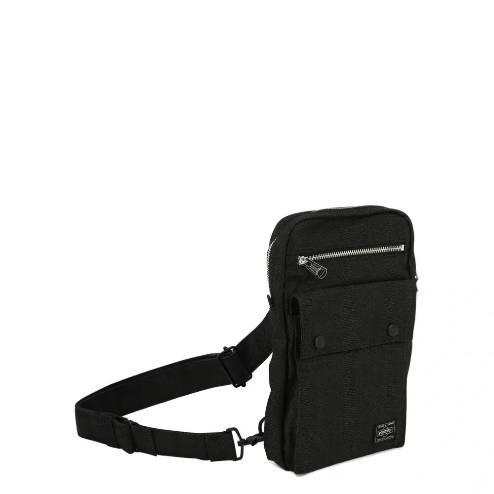 Сумка из канваса с нашивкой-логотипом