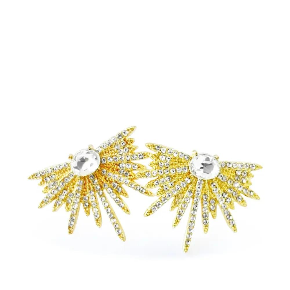 Серьги с кристаллами