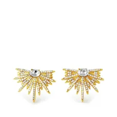 Серьги с кристаллами