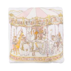 Атласная простыня с принтом Carousel